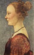 Pollaiuolo, Piero, Portrait of a Young Lady